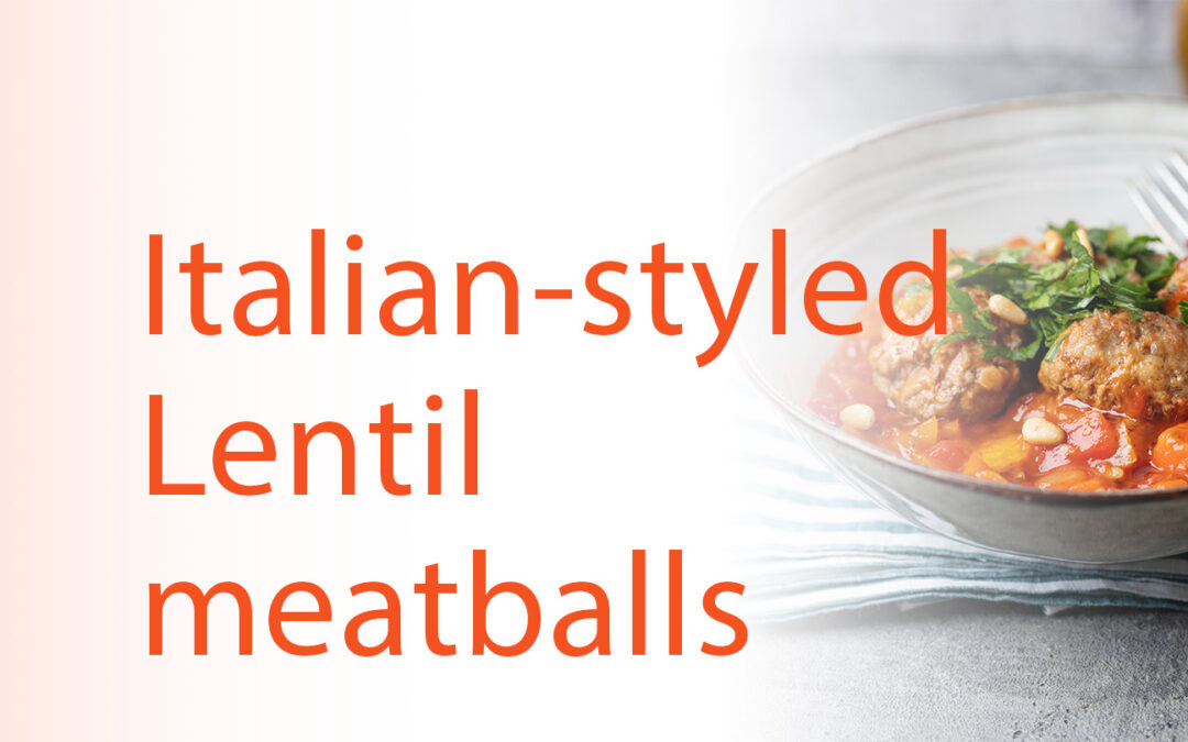 Italian-Style Lentil Meatballs