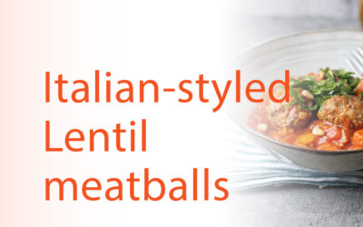 Italian-Style Lentil Meatballs